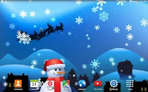 Christmas Magic Live Wallpaper Capture d'écran 3