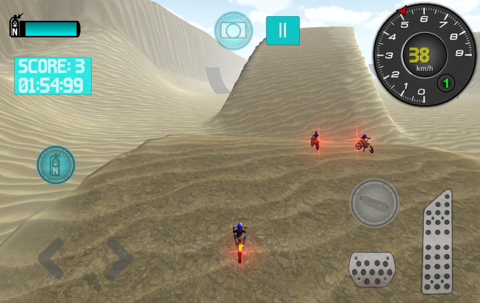 Bike Offroad Simulator Captura de pantalla 3