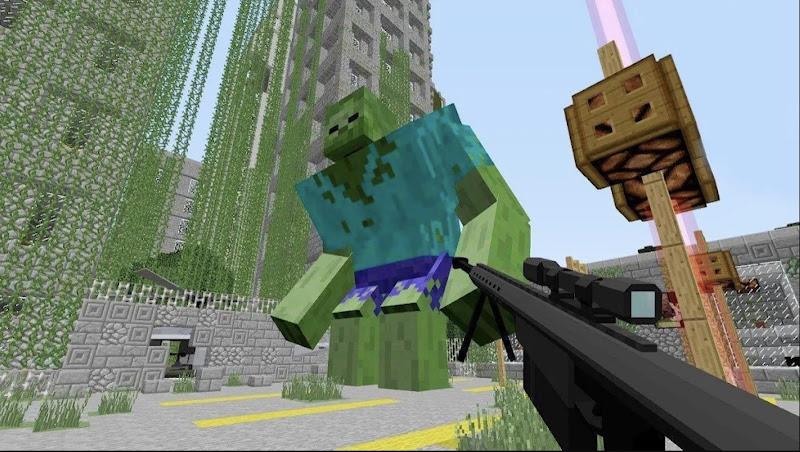 Minecraft: Zombie and Mutant Tangkapan skrin 2