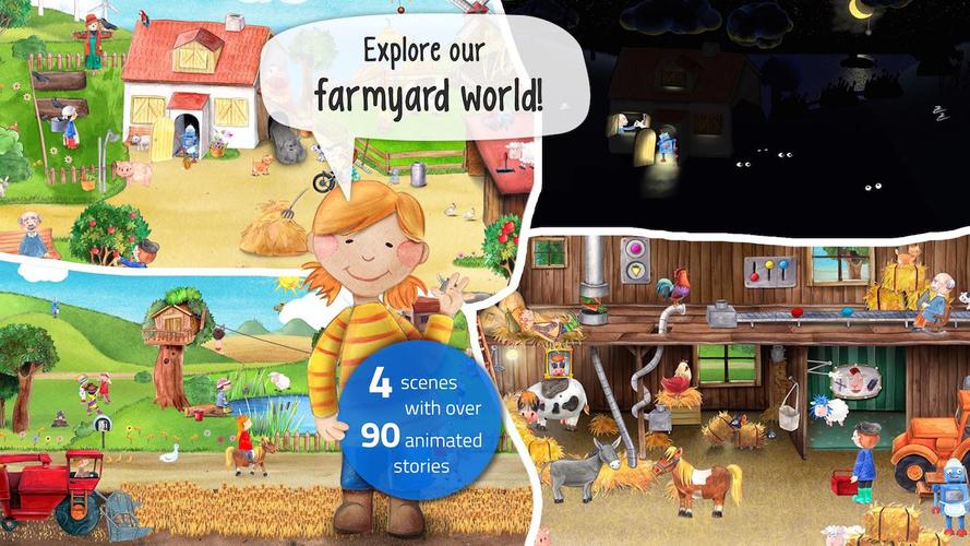 Toddler's App: Farm Animals Zrzut ekranu 0