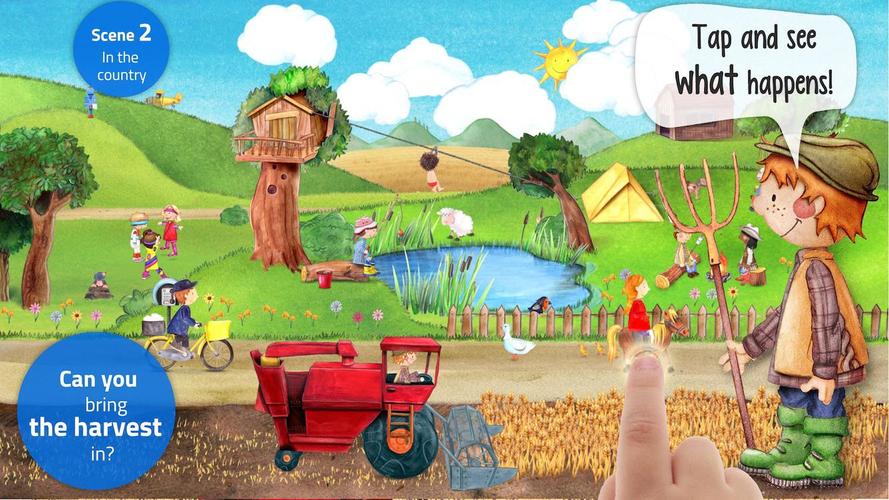 Toddler's App: Farm Animals Zrzut ekranu 2