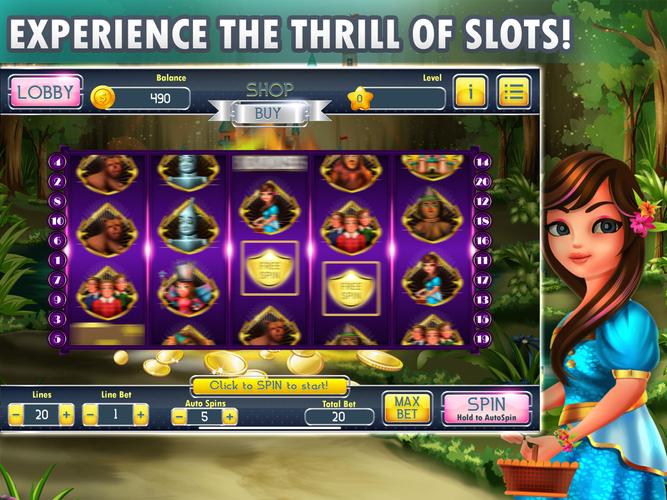 Wizard Of Wonderland Slots Capture d'écran 2