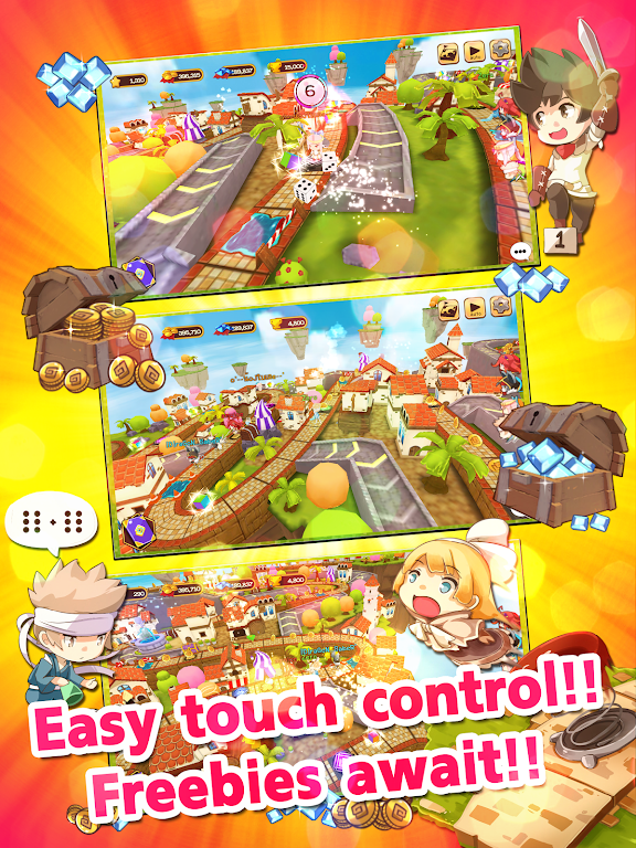Dice Legend: Snake and Ladder Zrzut ekranu 1