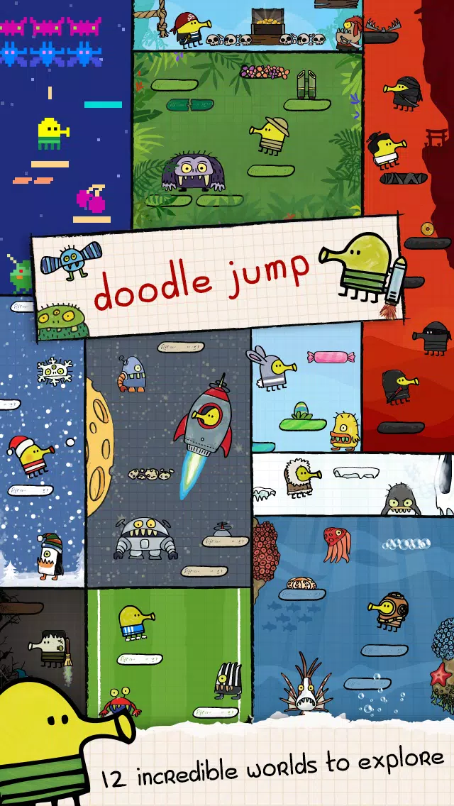 Doodle Jump Zrzut ekranu 1