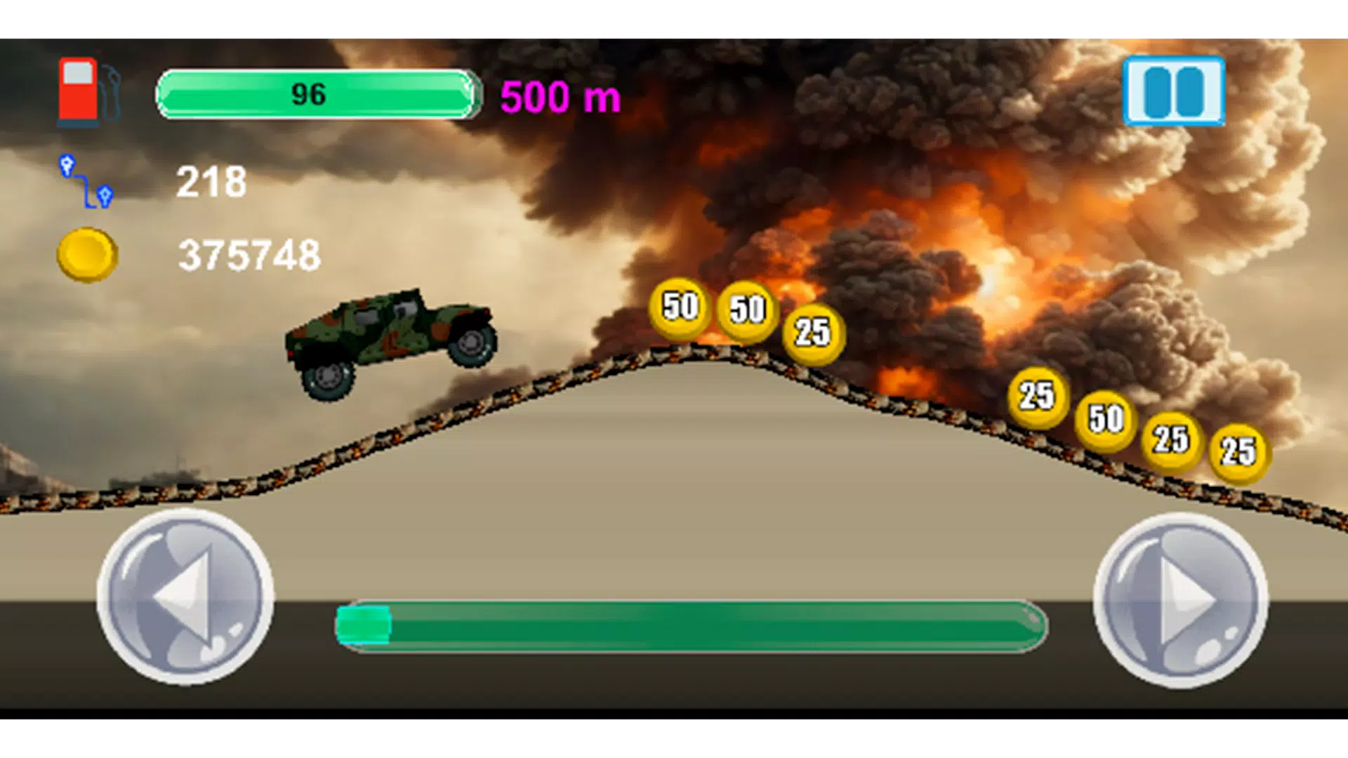 Hill Climb Car Race Adventure Captura de tela 2