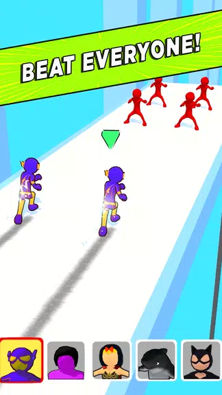 Superhero Race! Screenshot 3