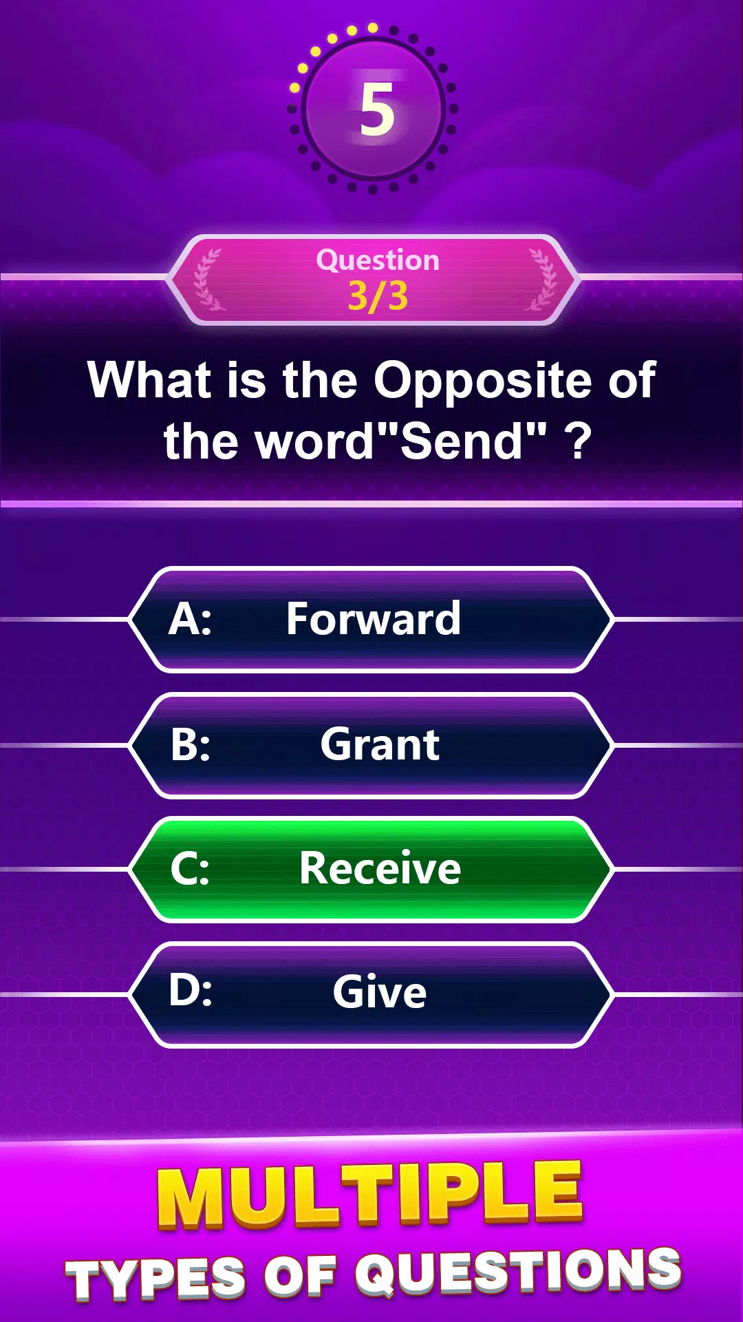 Schermata Spelling Quiz 2