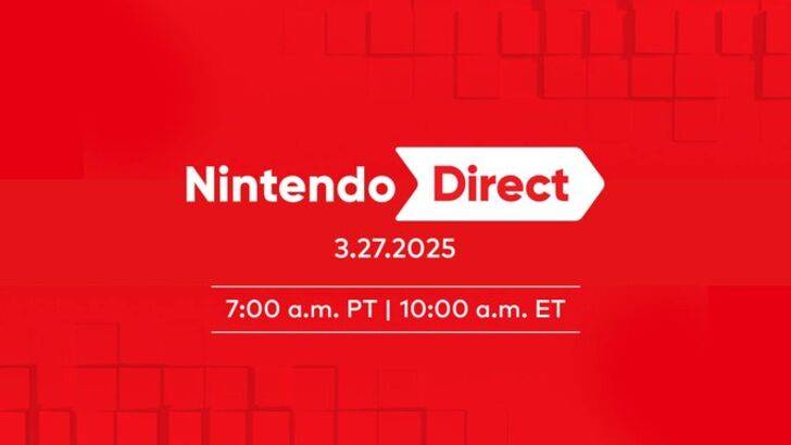 Nintendo Direct Set สำหรับเดือนมีนาคม 2025, Switch 2 Event เพื่อติดตาม