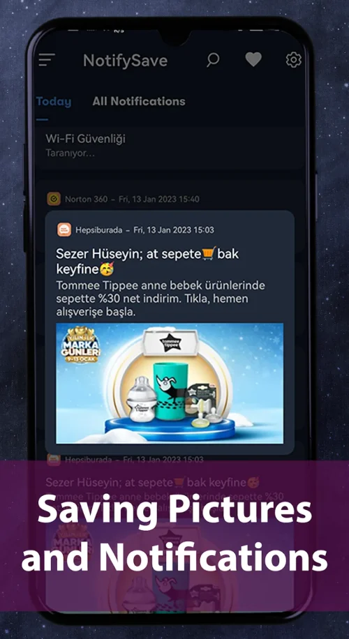 NotifySave Pro Screenshot 0