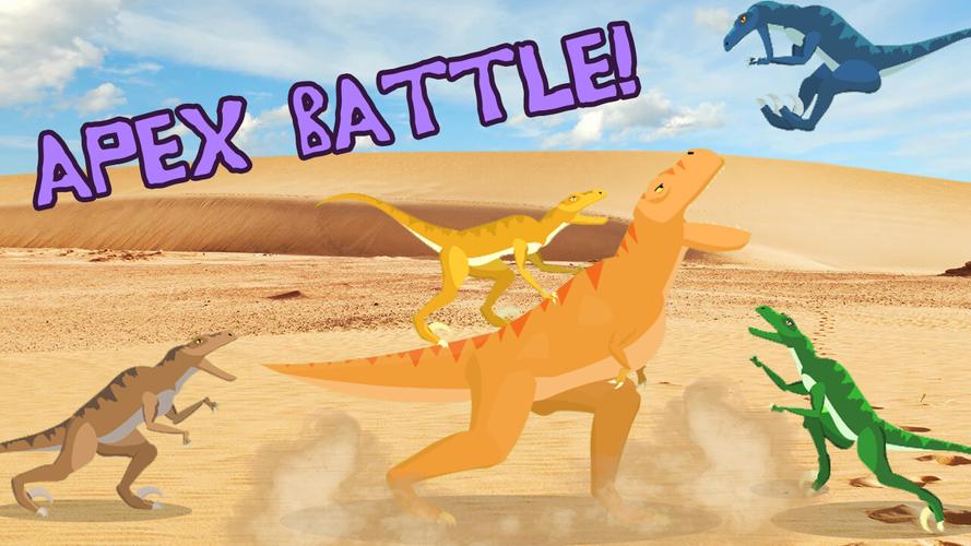 T-Rex Fights Raptors应用截图第0张