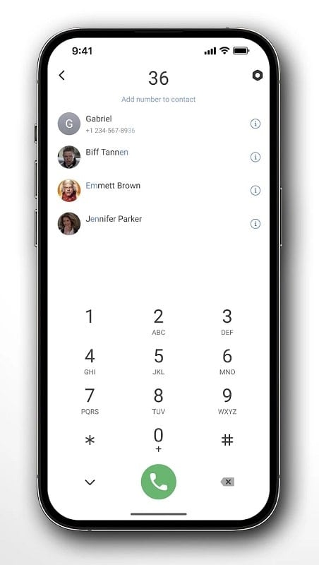 Right Dialer स्क्रीनशॉट 0