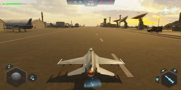 Sky Warriors: Airplane Games Ảnh chụp màn hình 1