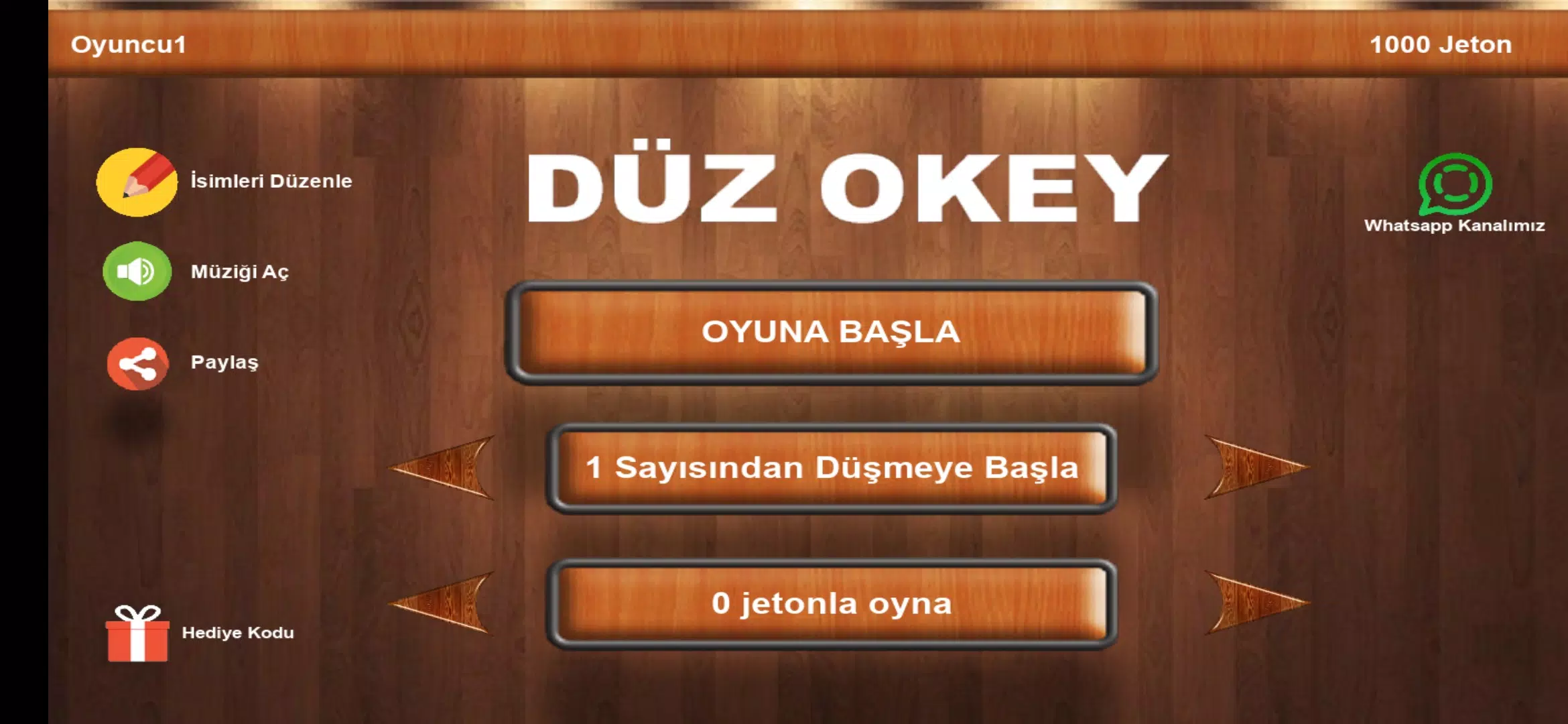 İnternetsiz Okey スクリーンショット 0
