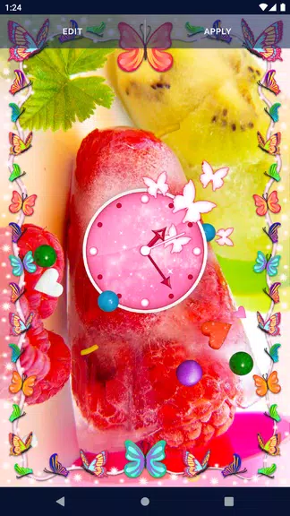 Ice Cream Live Wallpaper स्क्रीनशॉट 2