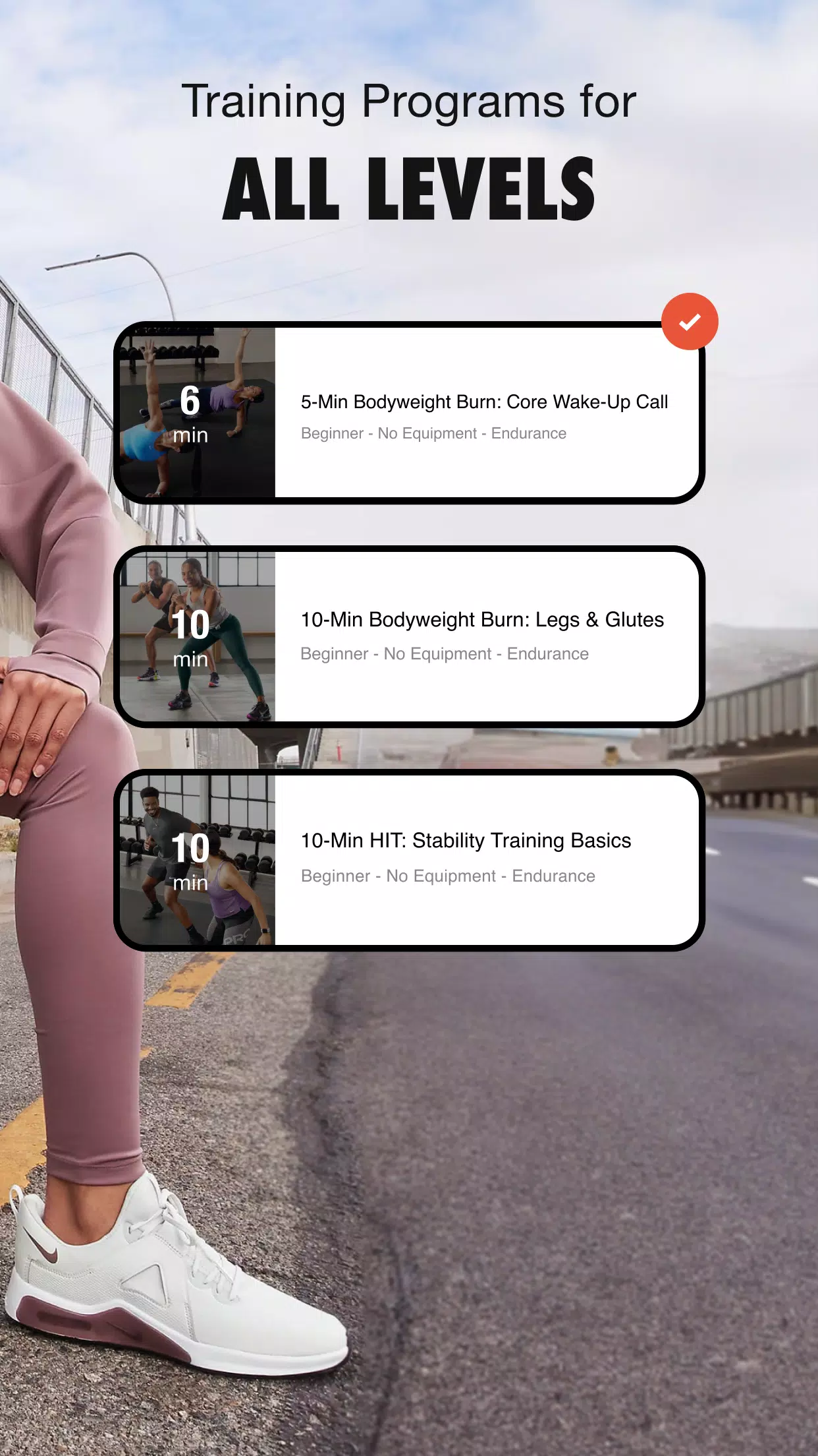 Nike Training Screenshot 1