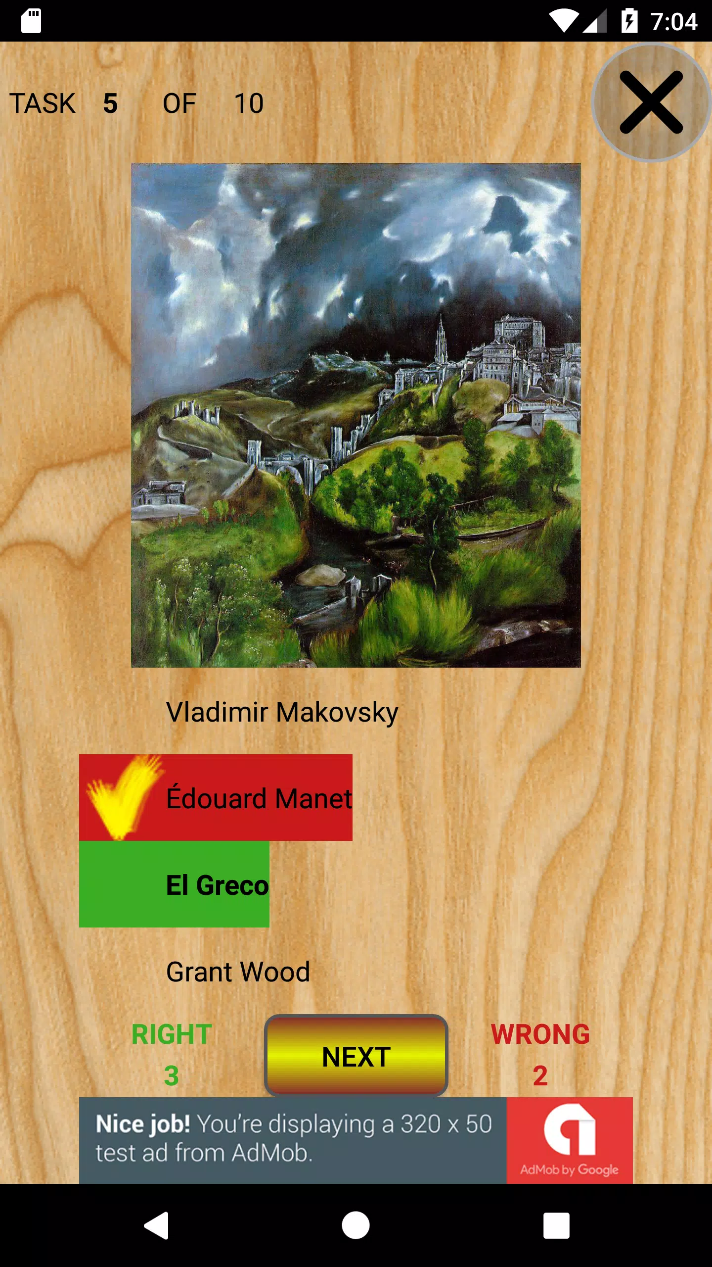 Painters Quiz应用截图第2张