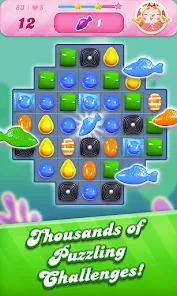 Candy Crush Saga apk スクリーンショット 1