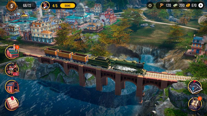 Railroad Empire: Train Game Tangkapan skrin 1