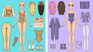 Chibi Dolls LOL: Dress up Game Captura de pantalla 2