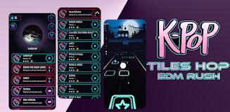 Tiles Hop: KPOP EDM Rush Schermafbeelding 1