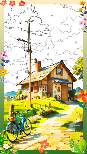 Happy Festival Coloring Games應用截圖第3張