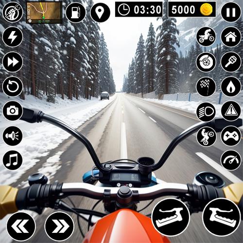 Bike Racing 3D: Moto Bike Game Captura de pantalla 0