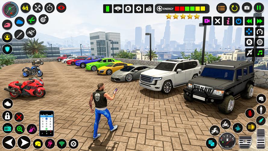 Indian Bike Gangster Simulator ဖန်သားပြင်ဓာတ်ပုံ 0