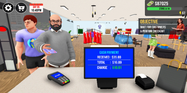 Schermata My Clothing Store Simulator 3d 1