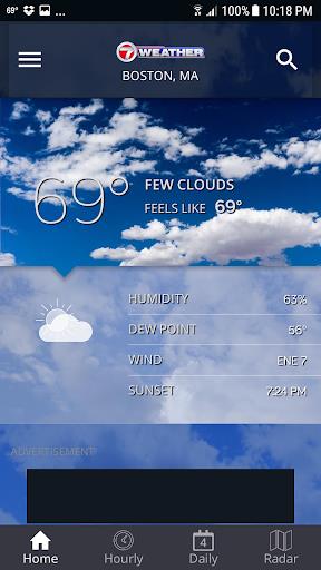 WHDH 7 Weather - Boston Tangkapan skrin 0