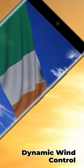 Ireland Flag Live Wallpaper स्क्रीनशॉट 1