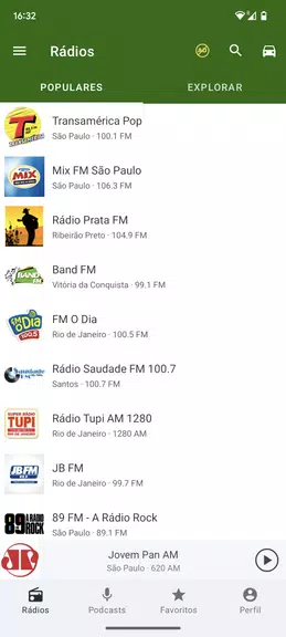 Rádio FM Brasil - FM Ao Vivo 스크린샷 2