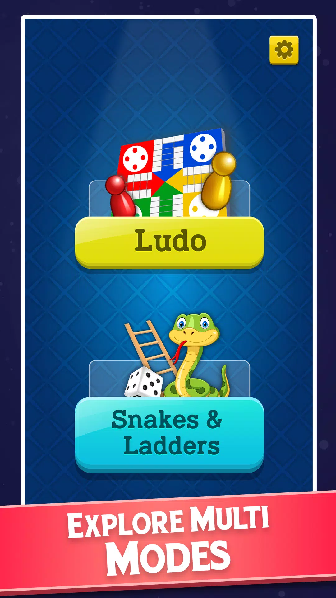 Snakes and Ladders - Ludo Game Schermafbeelding 0