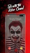 Killer Clown Simulated Call Скриншот 1