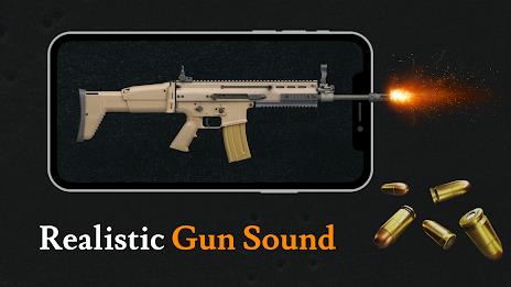 Gun Shot Sounds: Gun Simulator Captura de pantalla 1