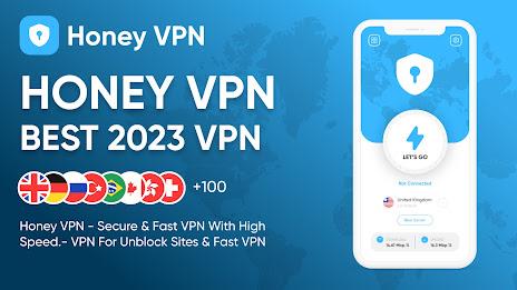 Honey VPN - Fast & Secure ဖန်သားပြင်ဓာတ်ပုံ 0