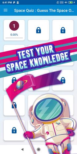 space quiz games スクリーンショット 1