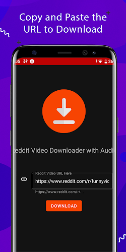 Video Downloader with Audio for Reddit Capture d'écran 1