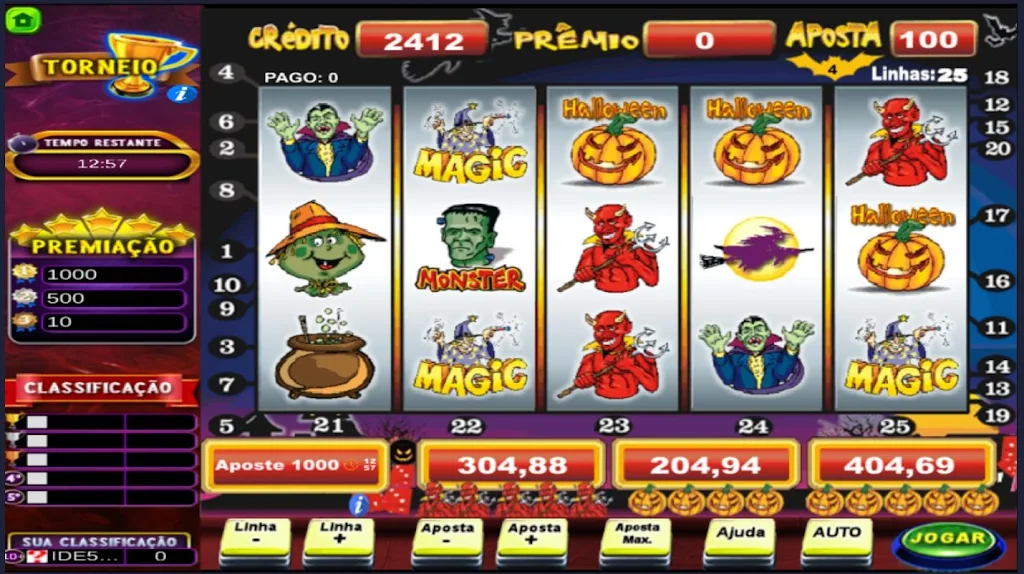 Halloween Caça Niquel Slot Tangkapan skrin 0