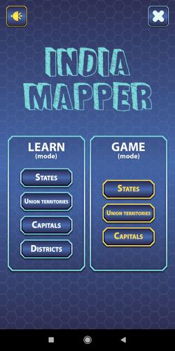 India Mapper-(India Map Game) Schermafbeelding 0