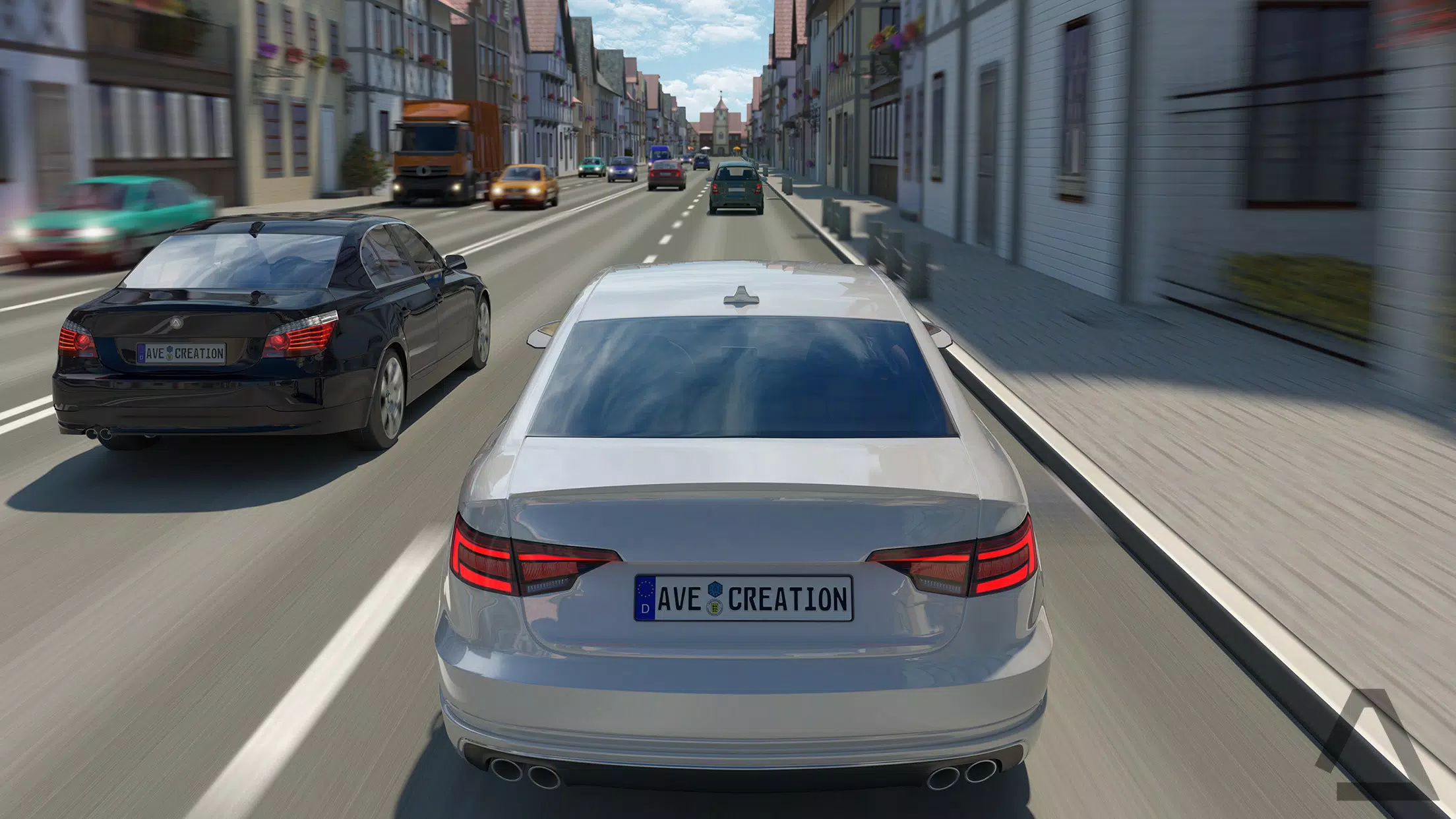 Driving Zone: Germany Pro Captura de tela 1
