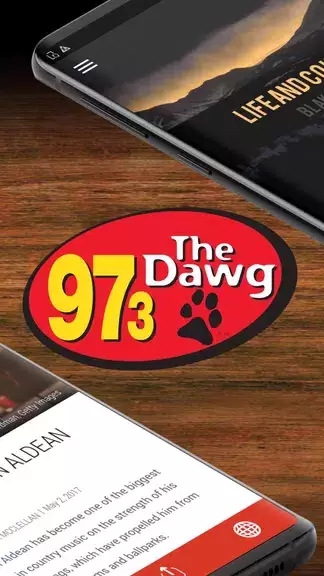 97.3 The Dawg (KMDL) Captura de tela 1