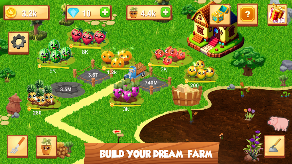 Happy Farm : Farming Challenge स्क्रीनशॉट 0