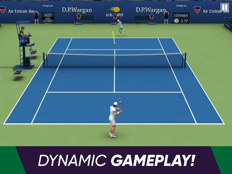 Tennis World Open 2023 - Sport Mod Capture d'écran 3