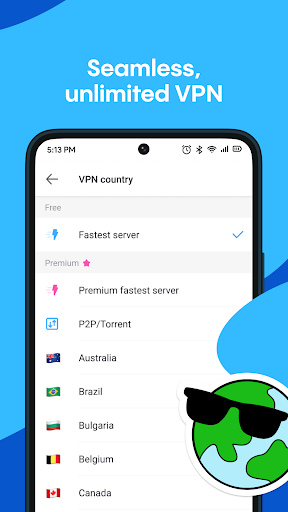 Aloha Navigateur Privé - VPN Capture d'écran 1