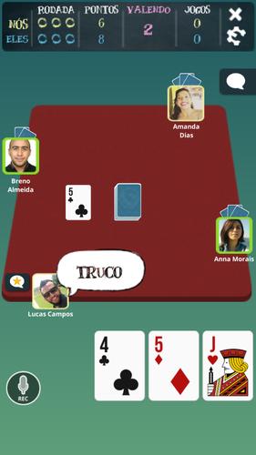 Truco Brasil Captura de tela 3