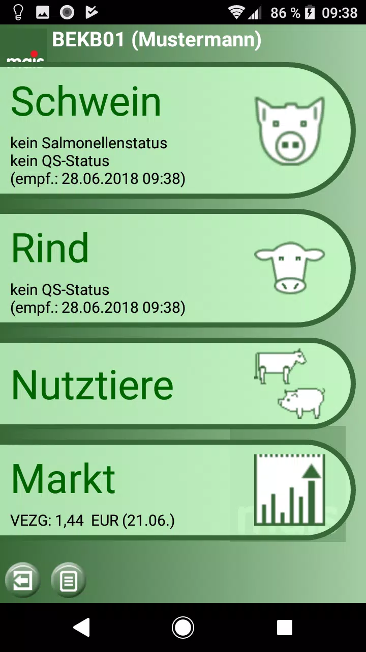 Raiffeisen Beckum App Tangkapan skrin 1