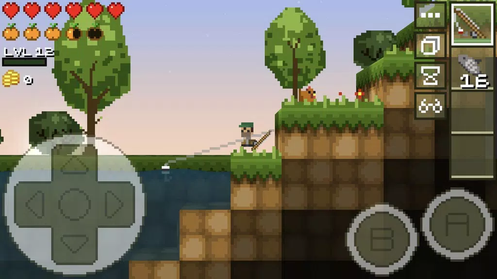 LostMiner: Build & Craft Game Ekran Görüntüsü 1