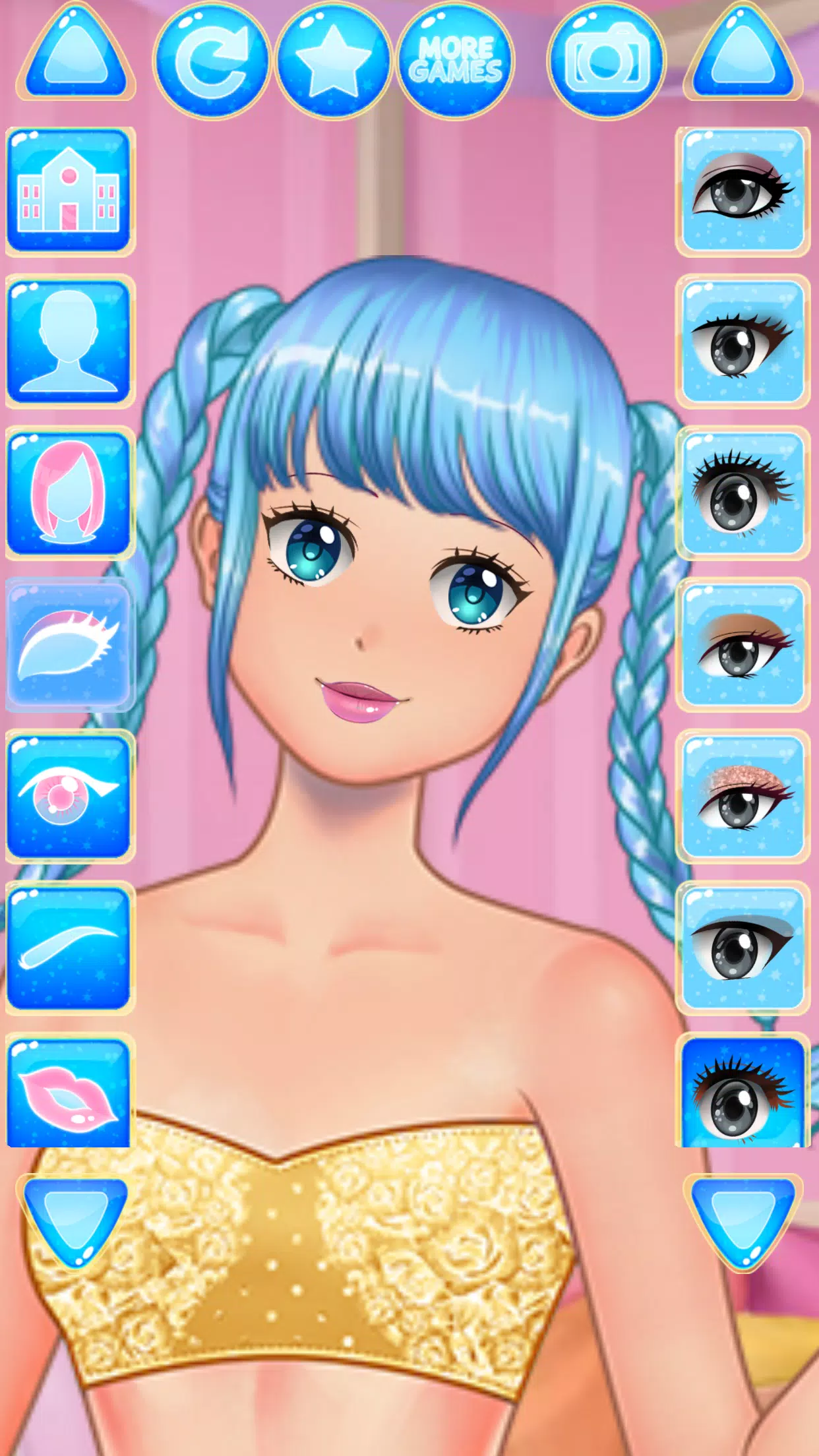 High School Anime Dress Up ဖန်သားပြင်ဓာတ်ပုံ 2