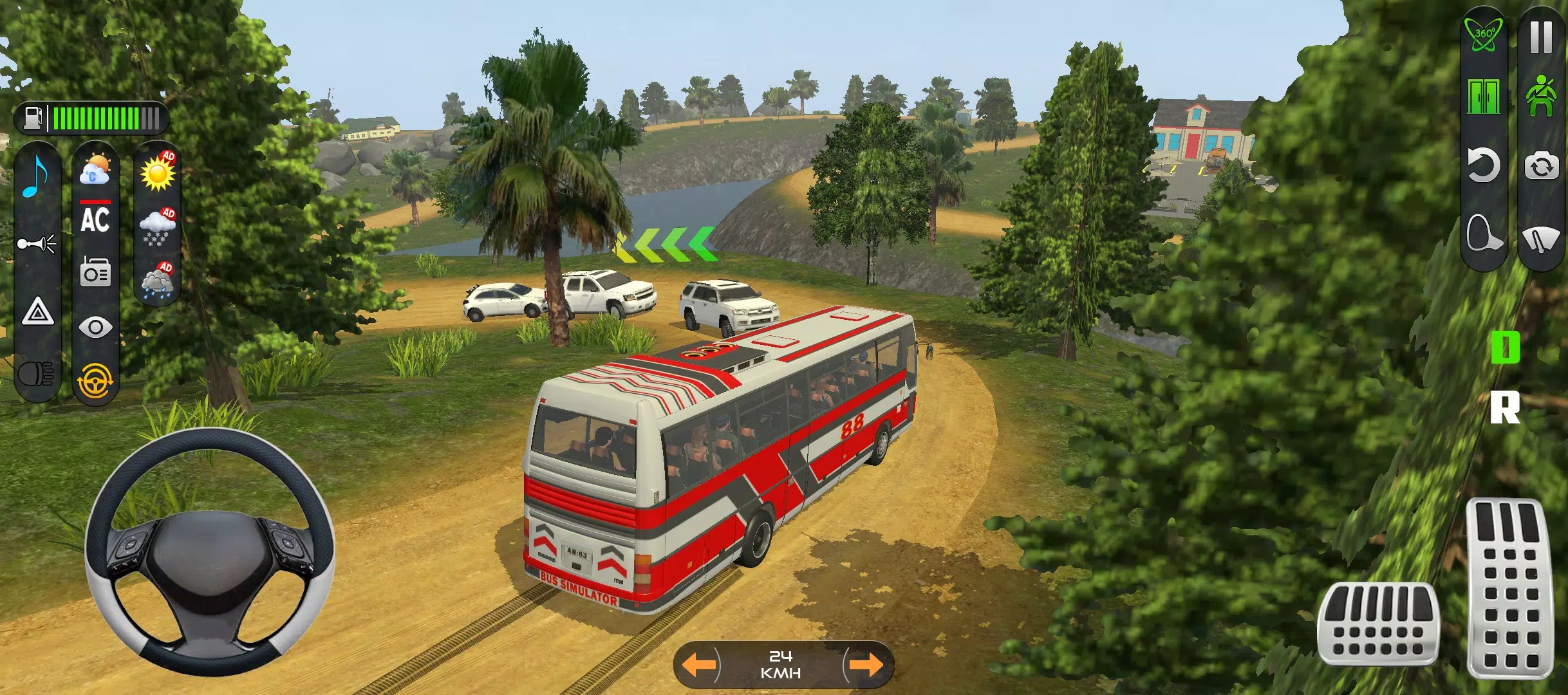 Offroad Bus: Coach Bus Driving 스크린샷 1