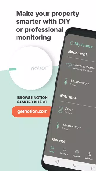 Notion - DIY Smart Monitoring Captura de tela 0